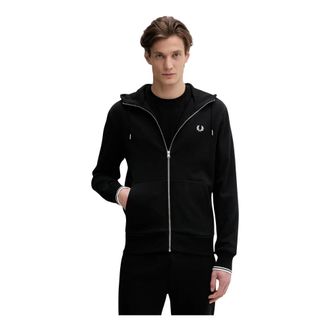 Fred Perry Uomo, Felpe, Nero, M, new