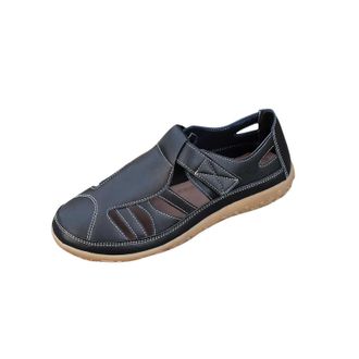 Generic Womens Wedge Sandals Closed Toe Casual Summer Beach Shoes Solid Color Stylish Non-Slip Lightweight Comfy Orthopedic Sandals Outdoor