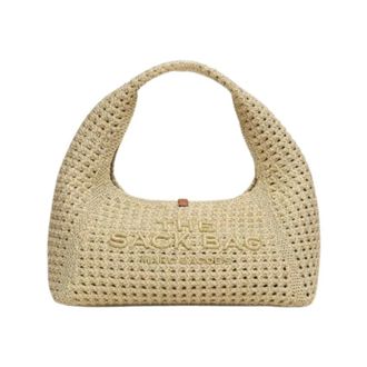 Marc Jacobs Crochet Mini Sack Bag - female - Marc Jacobs - Handbags - Beige - ONE SIZE - Bags