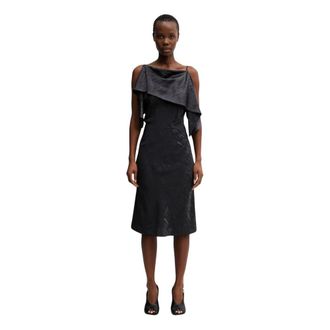 Maison Margiela Mujer, Vestidos, Negro, Talla: S