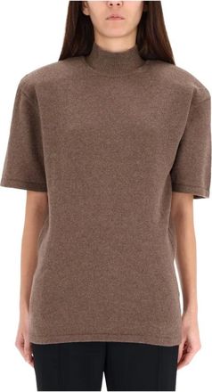 Jacquemus Castagna Knit - - Knitwear - Donna - Marrone - L