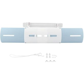 OEM Deflector De Viento Retr&aacute;ctil Para Parabrisas Con Aire Acondicionado - Azul -crezuo