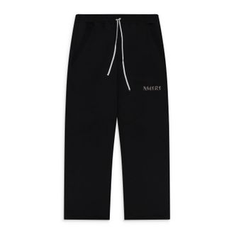 Amiri Black MA Baroque Logo Sweatpants