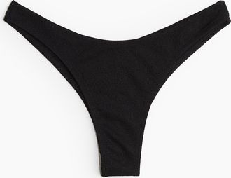 H&M Bikinihose Brazilian - Schwarz