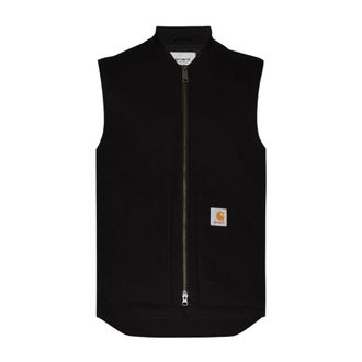 Carhartt Work in Progress Carhartt Wip, Vests, male, Black, Size: S Classic Vest