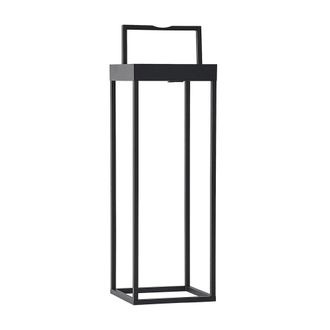 Lucande L&aacute;mparas solares de aluminio negro