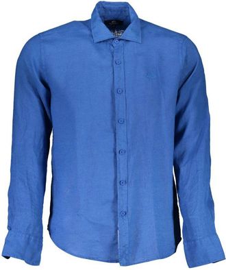 La Martina Linen Men Mens Shirt