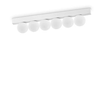 Netlighting Ping Pong 6 Light Globe Ceiling Light White 1500Lm 3000K
