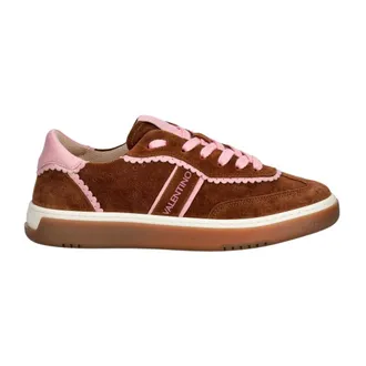Valentino Glossy Sneaker - Dames - Schoenen - Bruin - Maat: 41 EU Leer