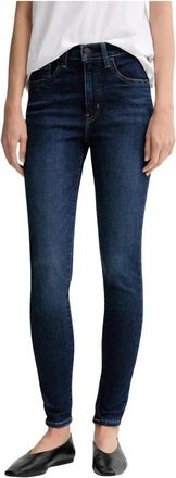 Levi's Skinny Jeans - Dames - Skinny Jeans - Blauw - W26 L32 - Denim - Jeans