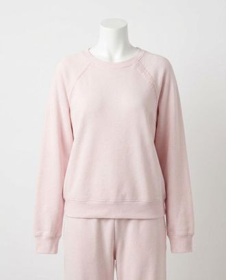 Z Supply Allie All Around Sweatshirt In Blush