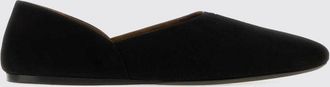 Khaite Ballerine Jane in pelle scamosciata con punta tonda e suola in cuoio