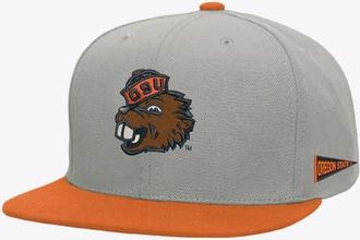 Mitchell & Ness Mens Mitchell & Ness Gray/Orange Oregon State Beavers Plaid OG Snapback Hat at Nordstrom