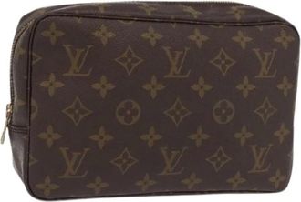 Louis Vuitton Pre-owned Clutches, female, Brown, Size: ONE SIZE Pre-owned Clutch