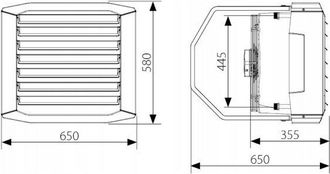 Lowa Radiador De Agua Caliente Lowa Leo S2 10.2 Kw Capacidad 26.5 Kw