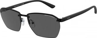 A|X Armani Exchange Dark Grey Pilot Mens Sunglasses AX2048S 600087 59
