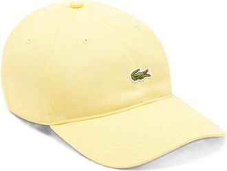 Lacoste Caps, male, Yellow, Size: ONE SIZE Cotton Twill Cap