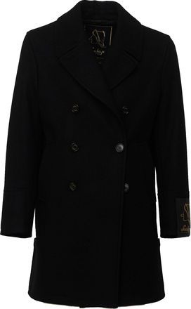 Sealup Double-Breasted Gold Piping Peacoat