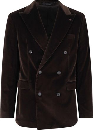 Tagliatore Blazer Doppiopetto In Velluto