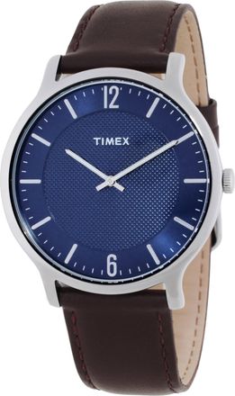Timex Metropolitan Quartz Blue Dial Mens Watch TW2R49900