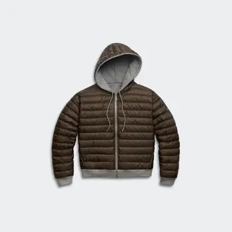 Canada Goose Manteau &agrave; capuchon r&eacute;versible Fuse (Femmes, Anchor Grey/Azurite Blue, TP)
