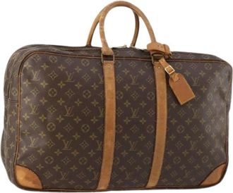 Louis Vuitton Pre-owned Weekend Bags, female, Brown, Size: ONE SIZE Pre-owned Sirius 55 Boston Bag