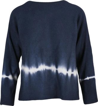 ArchivioB Extrafine Merino Wool Sweater With Tie-Dye Pattern