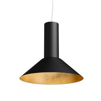 Lumicom Vera L&aacute;mpara De Techo &Oslash;25 Negro Hoja