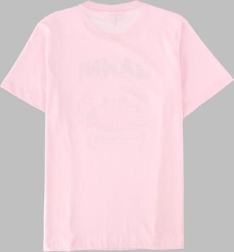 Ganni Organic Cotton T-Shirt - Pink