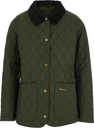 Barbour Jassen, Dames, Groen, XS, Groene Gewatteerde Buitenjas