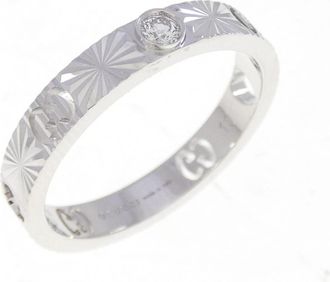 Gucci White Gold (18K) Band Ring (Pre-Owned)