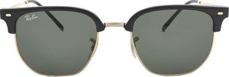 Ray-Ban Ray Ban New Clubmaster Green Unisex Sunglasses RB4416 601/31 51