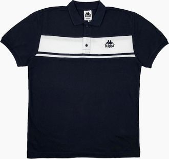 Kappa Mens Kappa Dark Blue/White Urwen Authentic Polo - Navy - Size: 40