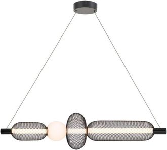 Fabrilamp L&aacute;mpara De Techo Mimosa Negro 20w 99,5cm