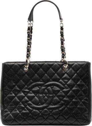 Chanel 2010-2011 Caviar Grand Shopping tote bag - Nero