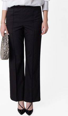 Loewe Mid Waist Straight-Leg Trousers, Size X-Small