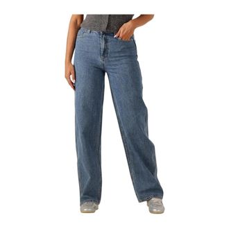 Edited Edited, Jeans, Dames, Blauw, XL, Denim, Theodora Denim Straight Leg Jeans