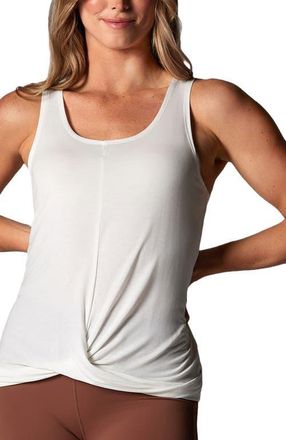 Tavi Flatter Twist Tank in Coconut at Nordstrom, Size Xx-Large