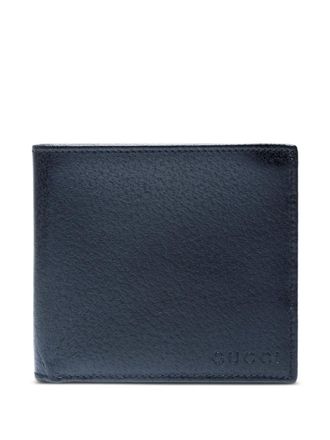 Gucci 2015-2020 leather bif-old wallet - Black
