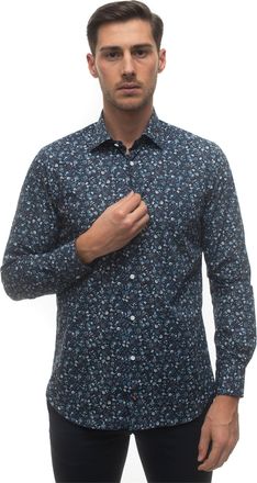 Carrel Camicia casual Blu Carrel Uomo
