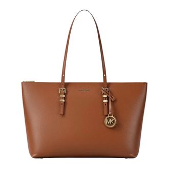 Michael Kors Bolso Tote Grande Quinn de Piel Granulada - Bags - Mujer - Marr&oacute;n - ONE SIZE