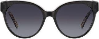 Kate Spade New York aubriela 55mm gradient round sunglasses in Dark Grey/Grey Shaded at Nordstrom Rack