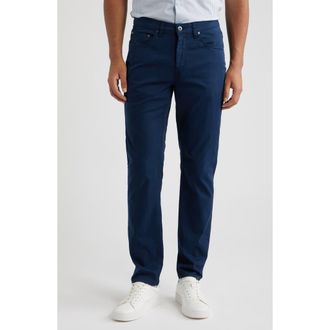 Bugatchi Stretch Cotton Pants in Navy at Nordstrom, Size 32