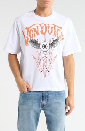 Von Dutch Graphic T-Shirt in Bright White at Nordstrom, Size Medium