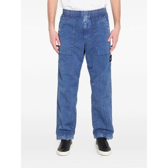 Stone Island Elasticated-waistband Trousers