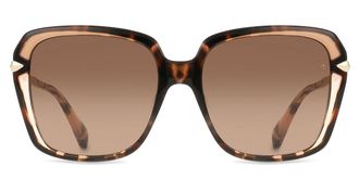 Rag & Bone RNB1059/G/S Asian Fit XNZ/HA Womens Sunglasses Tortoiseshell Size 57