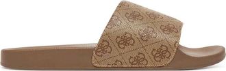 Guess heren slippers met signature design