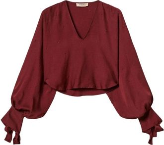 Twinset Blouses - Dames - Blouses - Rood - L - Overhemden