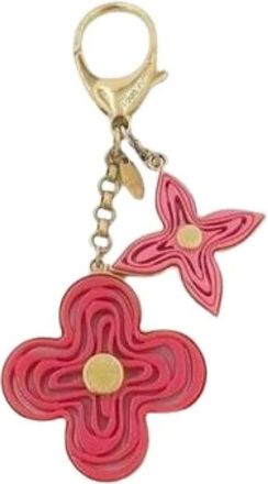 Louis Vuitton Pre-owned Accessories, female, Multicolor, Size: ONE SIZE Pre-owned Canvas Key-holder