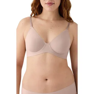 True & Co. Comfort Underwire Bralette in Fawn at Nordstrom, Size X-Large
